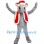 Christmas Mouse Mascot Costume