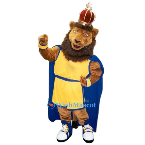 The Majestic Lion King Mascot Costume