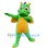 Festive Green Dragon Mascot Costume