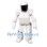 White Humanoid Robot Mascot Costume