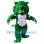 Superb Green Tiger Mascot Costume