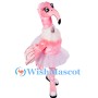 Ballet Flamingo Mascot Costume