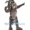 Muscle Bulldog Mascot Costume