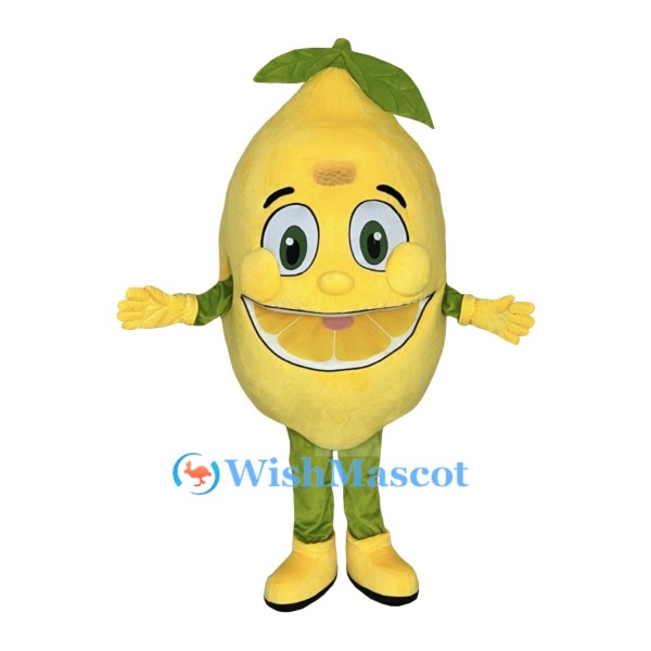 Lively Lemon Mascot Costume