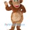 Plush Monkey Mascot Costume