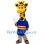 Friendly Giraffe Mascot Costume
