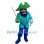Captain Blue Pirate Mascot Costume