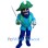 Captain Blue Pirate Mascot Costume