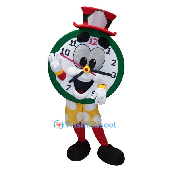 Cute Clock Mascot Costume