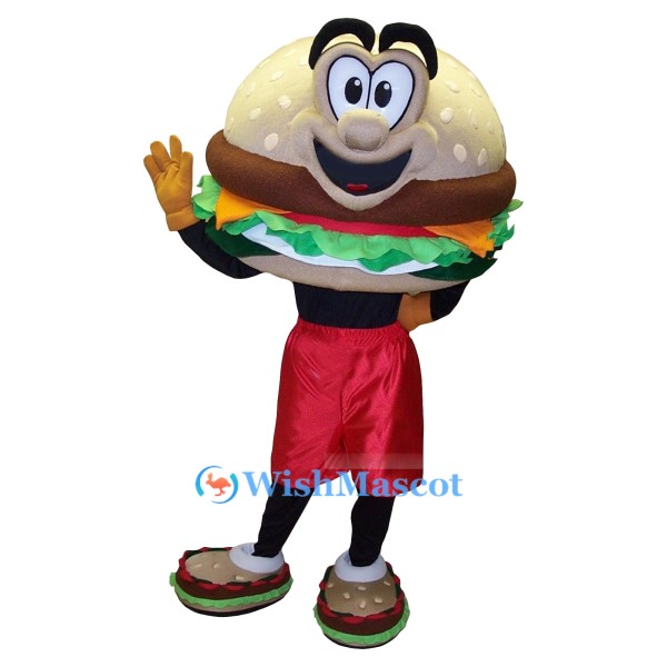 Creative Hamburger Mascot Costume