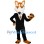 Business Fox Mascot Costume