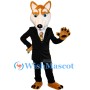 Business Fox Mascot Costume