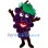 Purple Grape Mascot Costume