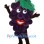 Purple Grape Mascot Costume