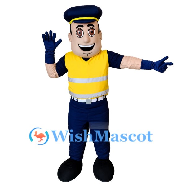 Traffic Police Mascot Costume
