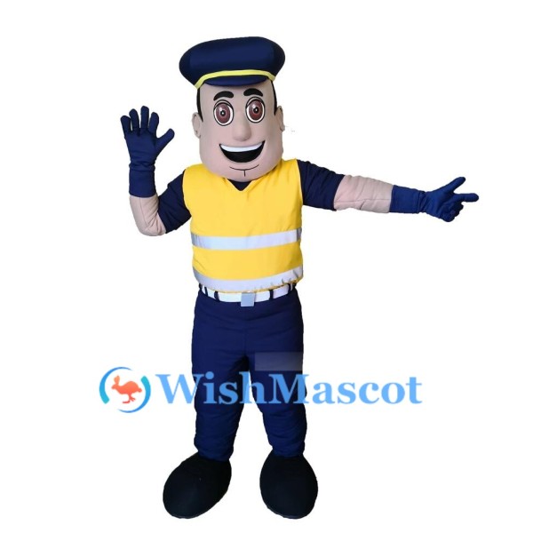 Traffic Police Mascot Costume