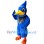 Blue Plush Bird Mascot Costume