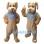 Brown Pet Dog Mascot Costume