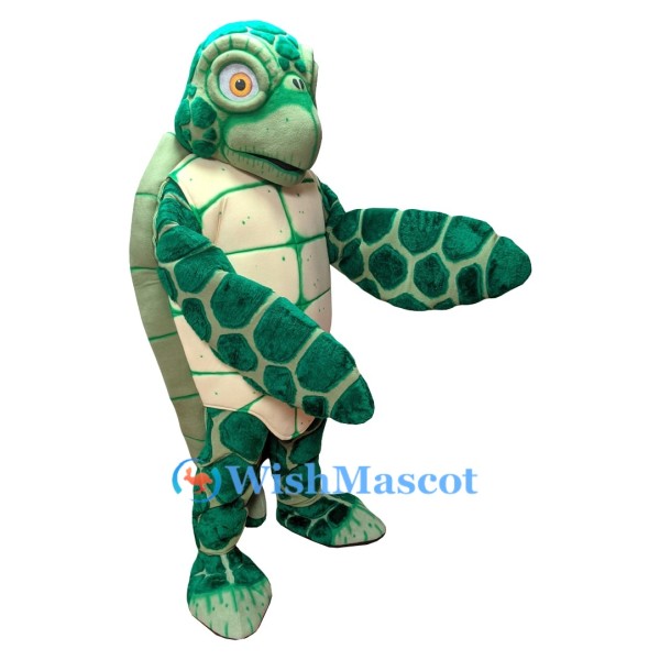 Green Sea Turtle Mascot Costume