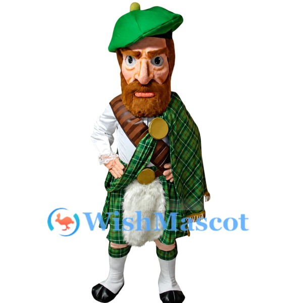 Scottish Highland Mascot Costume