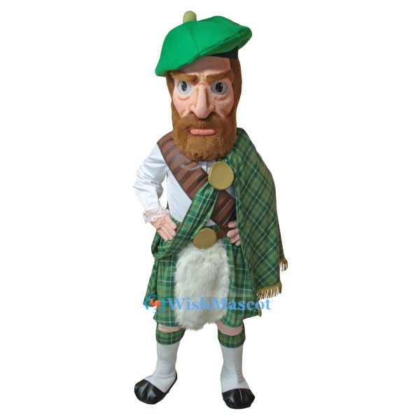 Scottish Highland Mascot Costume