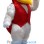 Festive Rooster Mascot Costume