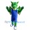 College Green Dragon Mascot Costume