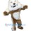 Brown & White Bulldog Mascot Costume