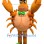 Mr. Crab Mascot Costume