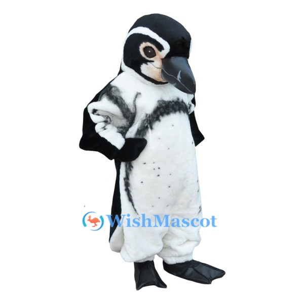 Realistic Penguin Mascot Costume