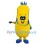 Yellow Slipper Mascot Costume