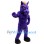 Muscle Purple Horse Mascot Costume