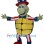 ‌American Turtle Mascot Costume