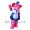 Beautiful Pink Elephant Mascot Costume