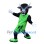 University Black Bull Mascot Costume