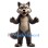 Superb Wolf Baby Mascot Costume
