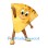 Cheese Pancake Mascot Costume