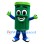 Green Trash Can Mascot Costume