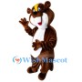 Friendly Beaver Mascot Costume