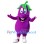 Happy Eggplant Mascot Costume