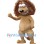 Happy Lightweight Lion Mascot Costume