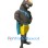 Hero Muscle Rhino Mascot Costume