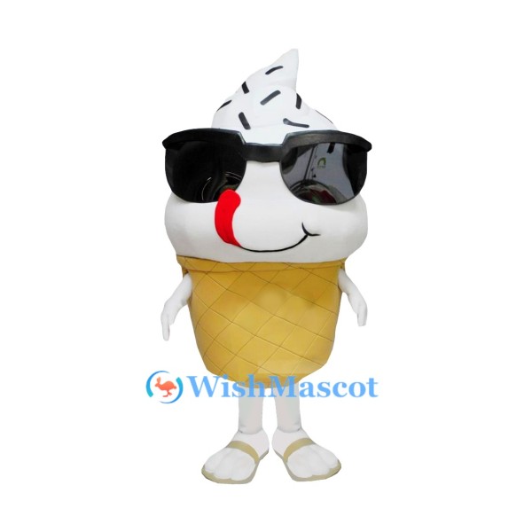 Cool ‌Ice Cream Cone Mascot Costume