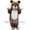 Cute Brown Bear Mascot Costume
