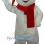 Polar Bear Christmas Mascot Costume