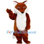 Friendly Fox Mascot Costume