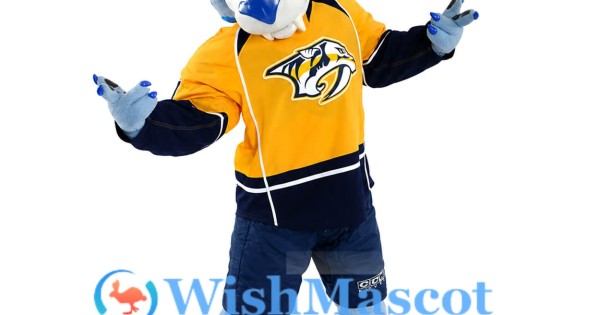Preds Maskcot Nashville Predators Mascot Costume - gmascot0869
