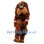 Sporty Brown Dog Mascot Costume