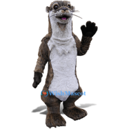 Soft Otter Mascot Costume