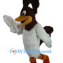 Brown & White Chicken Mascot Costume
